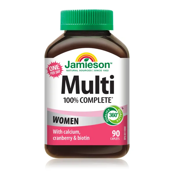 Maisto papildas JAMIESON Multi 100 Vitaminų ir mineralų kompleksas moterims tabletės N90